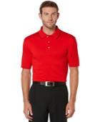 Pga Tour Solid Cotton Golf Polo