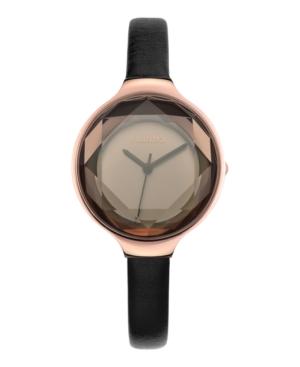 Rumbatime Orchard Gem Leather Women's Watch Black