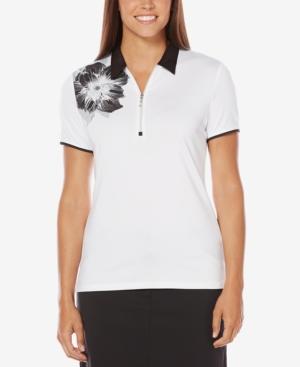 Callaway Opti-dri Pixelated Bloom Golf Polo