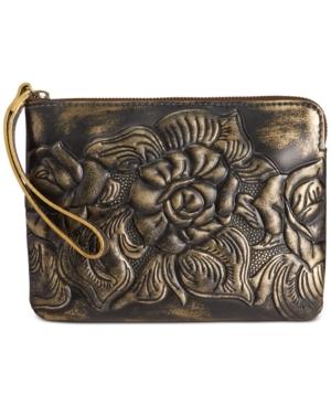 Patricia Nash Metallic Night Cassini Wristlet