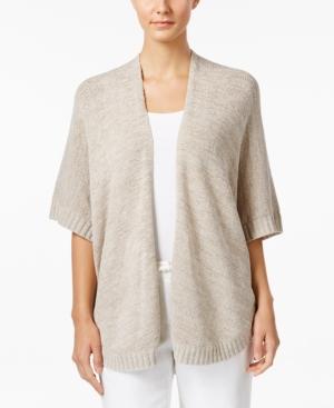 Calvin Klein Ribbon Knit Cape