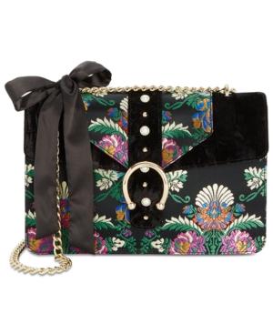 Steve Madden Faithe Chinoiserie Large Flapover Crossbody