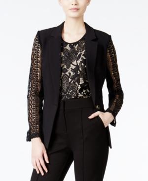 Xoxo Juniors' Lace-detailed Blazer