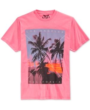 Univibe Men's La Palm Tree Graphic-print T-shirt