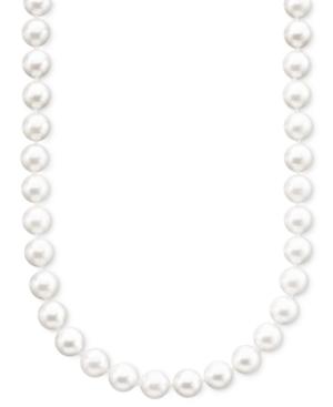 Belle De Mer Pearl Necklace, 18 14k Gold A+ Akoya Cultured Pearl Strand (6-1/2-7mm)
