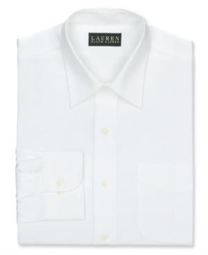 Lauren Ralph Lauren Non-iron Pinpoint Solid Dress Shirt