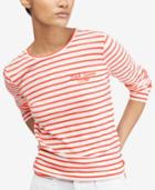 Polo Ralph Lauren Striped Long-sleeve Cotton T-shirt