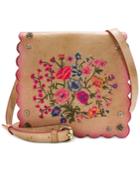 Patricia Nash Prairie Rose Embroidered Granada Small Crossbody