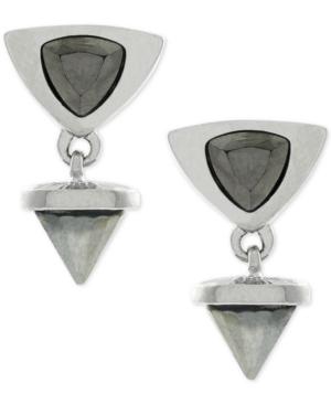 Bcbgeneration Silver-tone Pointed Stud Earrings