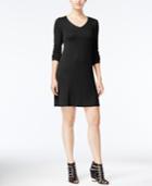 Kensie Long-sleeve T-shirt Dress