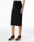 Eileen Fisher Organic Cotton-blend Pull-on Pencil Skirt, Regular & Petite