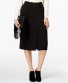 Alfani Prima Front-slit A-line Skirt, Only At Macy's