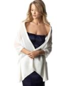 Style&co. Wrap, Chiffon Satin Border Wrap