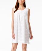 Eileen West Floral-print Short Nightgown