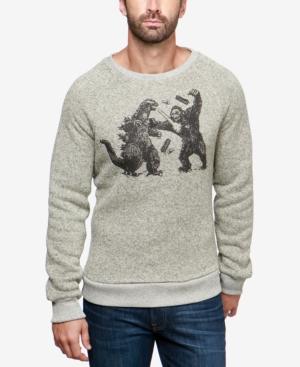 Lucky Brand Men's Movie Monster Graphic Sweater