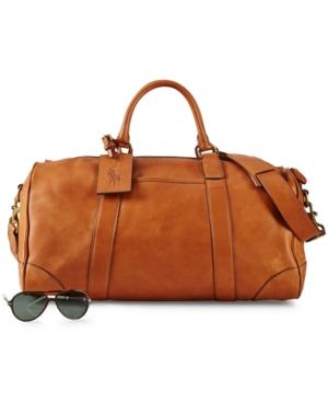 Polo Ralph Lauren Leather Duffel Bag