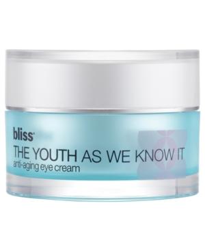 Bliss The Youth As We Know It Eye Cream