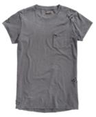 Superdry Men's Longline Destroyed Pocket T-shirt