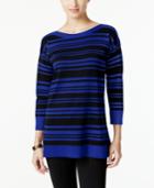Cable & Gauge Striped Sweater, Only At Macy's