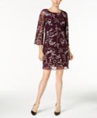 Charter Club Embroidered Illusion Dress, Created For Macy's