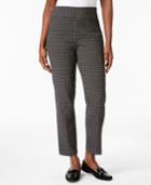 Alfred Dunner Petite Printed Pull-on Pants