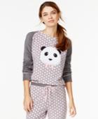 Jenni By Jennifer Moore Panda Fleece Top