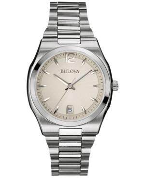 Bulova Women's Stainless Steel Bracelet Watch 34mm 96m126