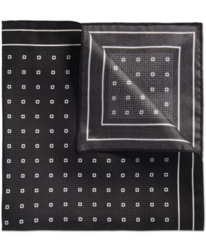 Boss Men's Patterned Silk Pocket Square