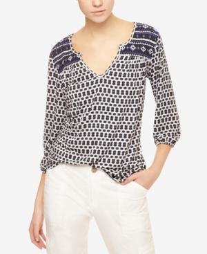 Sanctuary Anabella Embroidered Peasant Blouse