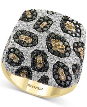 Effy Diamond Animal Pattern Ring (2-3/8 Ct. T.w.) In 14k Gold