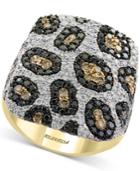Effy Diamond Animal Pattern Ring (2-3/8 Ct. T.w.) In 14k Gold