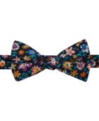 Tommy Hilfiger Men's Billy Floral-print Pre-tied Bow Tie