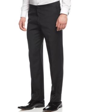 Ryan Seacrest Distinction Black Tuxedo Modern Fit Pants