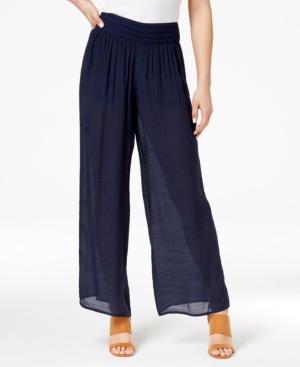 Bcx Juniors' Wide-leg Gauze Soft Pants