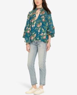 Denim & Supply Ralph Lauren Floral-print Gauze Blouse