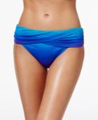 Bleu By Rod Beattie Ombre Foldover Bikini Bottom Women's Swimsuit