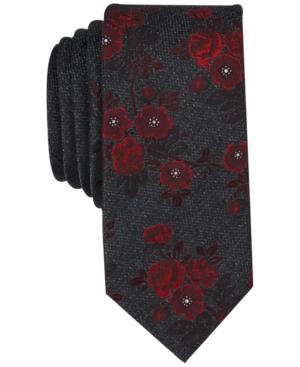 Bar Iii Men's Modo Floral Skinny Tie, Created For Macy's