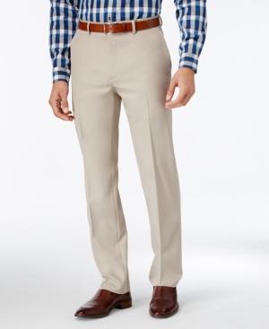 Alfani Men's Slim-fit Flat-front Pants, Only At Macy's