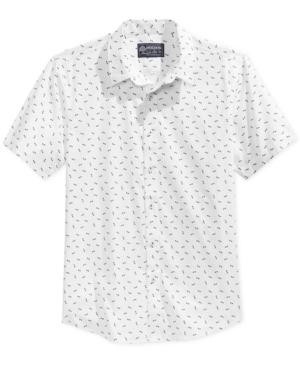 American Rag Men's Arrows Geo-print Shirt, Only At Macy's