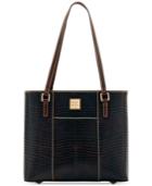 Dooney & Bourke Lizard-embossed Leather Small Lexington Tote, Created For Macy's