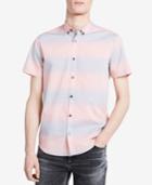 Calvin Klein Men's Shaded Stripe Shirt