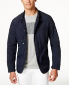 Armani Jeans Men's Camp-collar Jacket