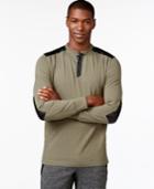 Sean John Men's Contrast-trim Henley