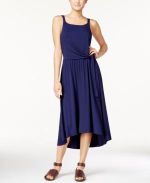 Maison Jules Tie-front Midi Dress, Only At Macy's
