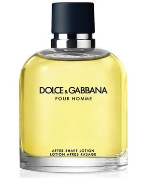 Dolce & Gabbana Pour Homme After Shave Lotion, 4.2 Oz