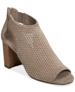Aerosoles High Frequency Peep-toe Booties Women's Shoes
