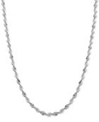 Giani Bernini Twisted Magic Chain Necklace In Sterling Silver, Only At Macy's