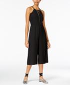 Material Girl Juniors' Open-back Gaucho Jumpsuit, Created For Macy's