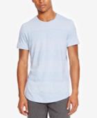 Kenneth Cole Reaction Men's Striped Heathered T-shirt