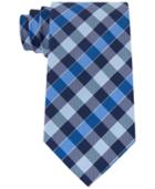 Geoffrey Beene Men's Effortless Gingham Tie